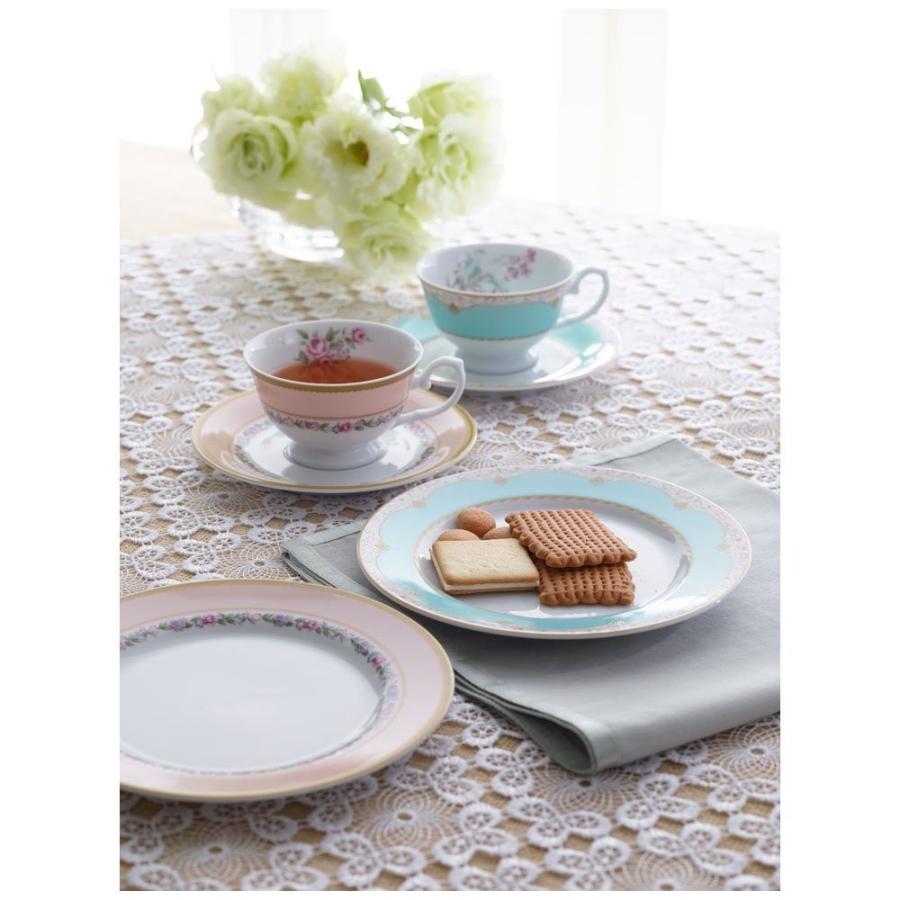 16ピース ティーセット フローラルブティック 5客 アソート 190cc