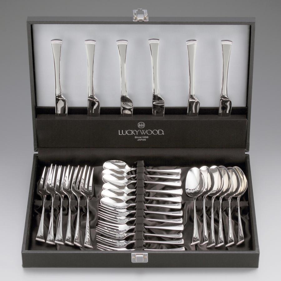 6客用 30pc.ディナーセット 純銀 950 ・ナイフ・ティースプーン 6客用 30pc.ディナーセット 純銀 950 ・ナイフ・ティースプーン
