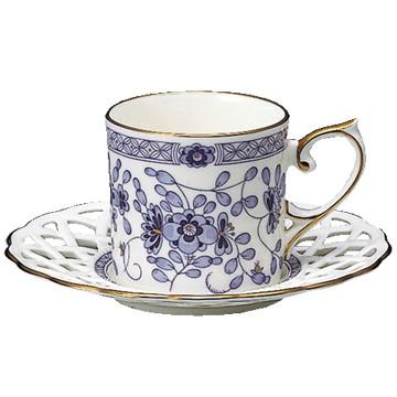 ナルミ ミラノ コーヒー碗皿(1客) メッシュ コーヒーカップ＆ソーサー