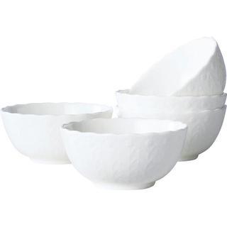 シルキーホワイト ナルミ NARUMI ボウル 5点セット 11cm ボーン