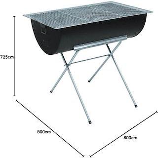 土井金属化成 ドラム型バーベキューコンロ 大人数対応 BBQグリル 5〜8