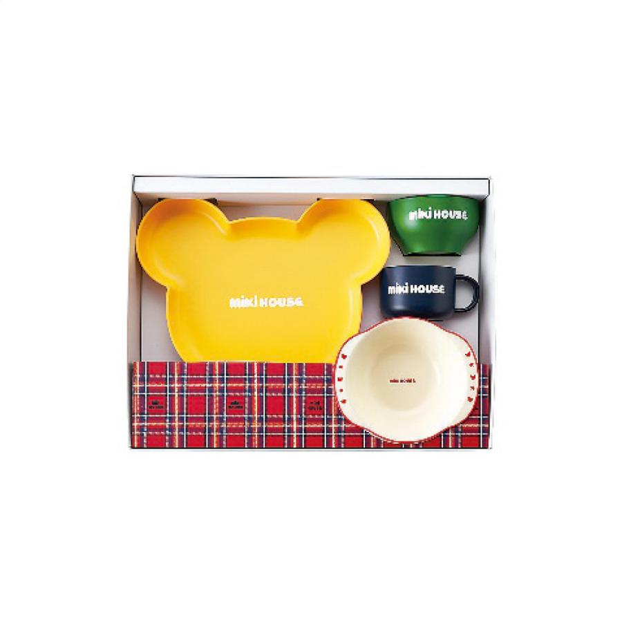 MIKI HOUSE（ミキハウス） 4点セット ベビー食器 テーブルウェアセット 