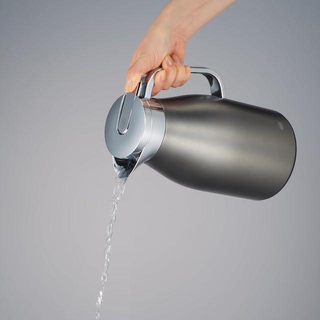 アルフィ 真空断熱ポット 保温ポット 容量1.0L ステンレス製卓上用 