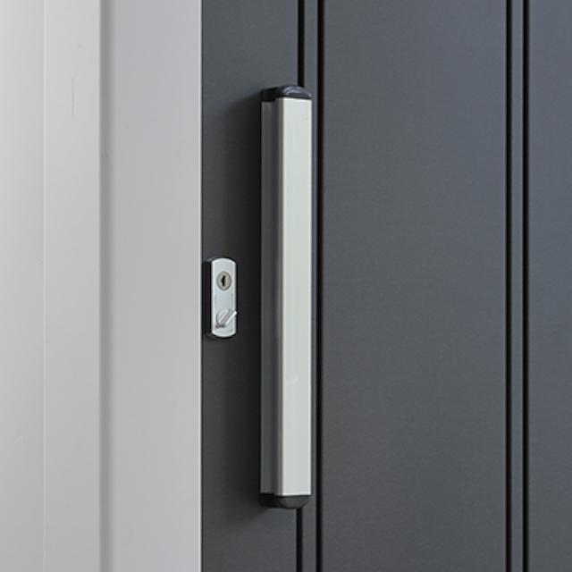 約0.65坪 標準装備・棚板2枚 物置 屋外 中・大型 EL-1712-GK 約0.65坪 標準装備・棚板2枚 物置 屋外 中・大型 EL-1712-GK