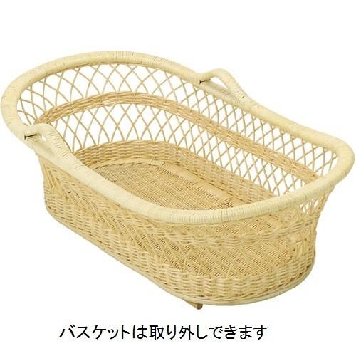 対象年齢・生後0〜6か月 幅95×奥行56×高さ52cm ベッドフレームのみ