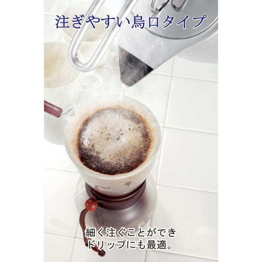 ケトル 2.5L ジオプロダクト GEO-25K 宮崎製作所 IH・ガス対応 日本製 ステンレス やかん 広口タイプの画像