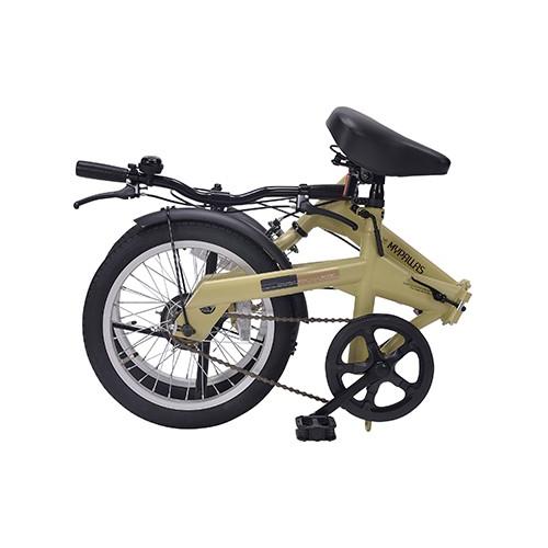 軽自動車にも積める 折り畳み自転車 16インチ Mypallas マイパラス M 100 グリーン色 M 101gr ジョイフルサンコー 通販 Yahoo ショッピング