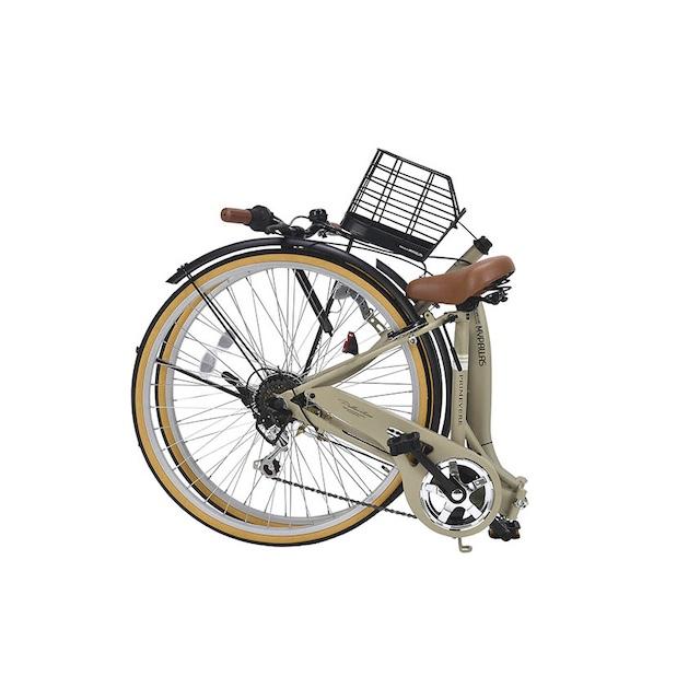 折り畳み自転車 26インチ シマノ6段変速機 街乗り自転車 シティ