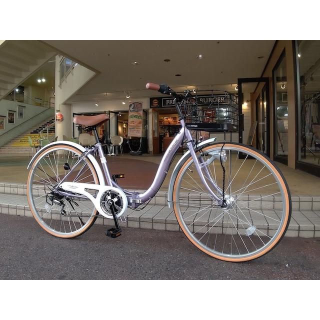 折り畳み自転車 26インチ シマノ6段変速機 街乗り自転車 シティ