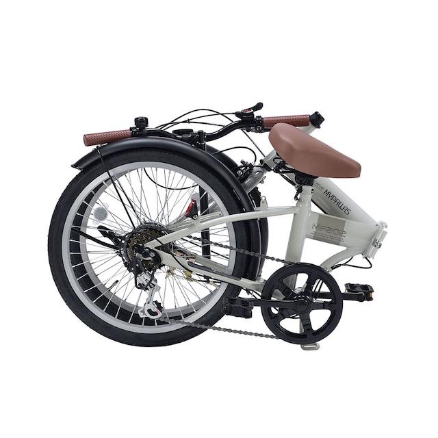 折り畳み自転車 20インチ シマノ6段変速機 街乗り自転車 MyPallas