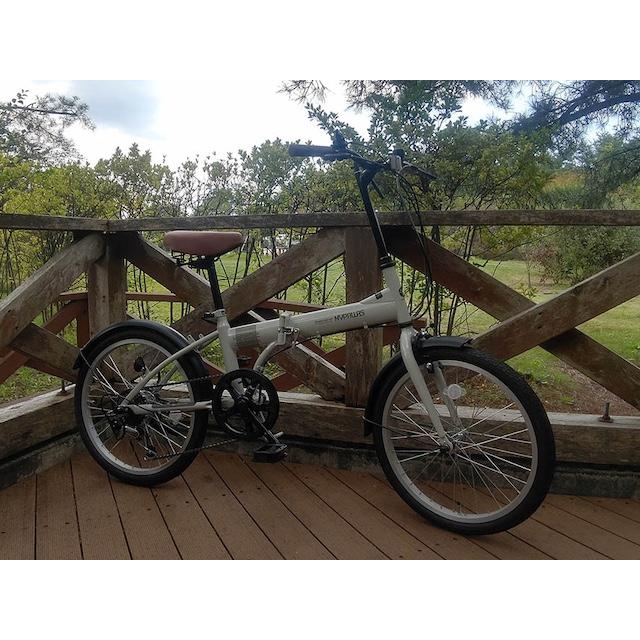 折り畳み自転車 20インチ シマノ6段変速機 街乗り自転車