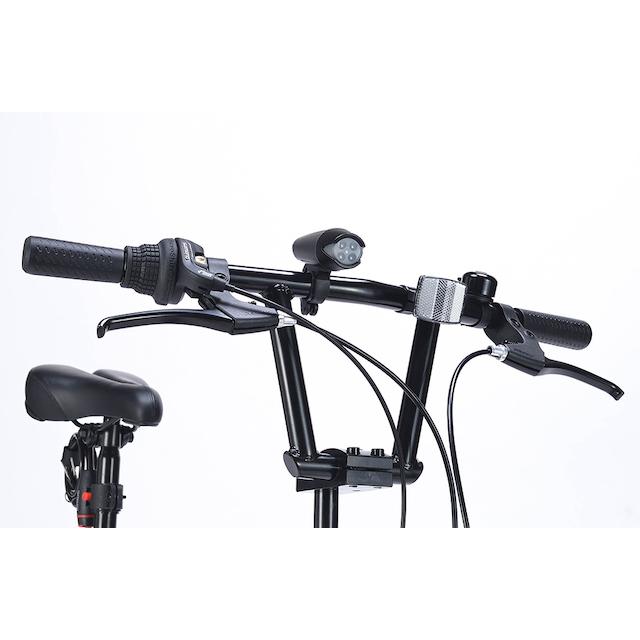 MY PALLAS 折りたたみ自転車 MF208 20インチ 6ギア タイヤ太め 20インチ 太いタイヤ セミファットバイク 備り畳み 自転車 20