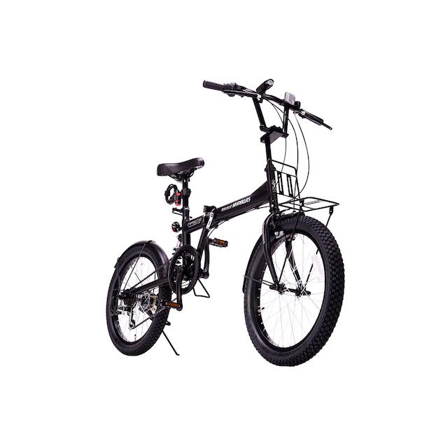 20インチ 太いタイヤ セミファットバイク 備り畳み 自転車 20インチ