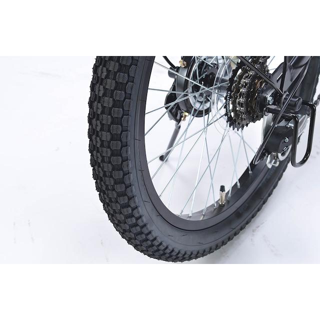 20インチ 太いタイヤ セミファットバイク 備り畳み 自転車 20インチ