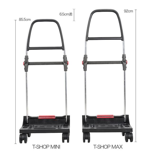 男性が使いやすいサイズ 29Lの大容量 サイドキャリーカート バックパック×キャリーカート ROLSER ロルサー T-SHOP MAXタイプ RS-005TS　ツイードGY　グレー色_16