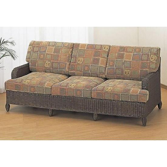 幅200×奥行92×高さ85cm （座面高43cm） 今枝商店　籐 ラタン家具 3人掛けソファ 3Ｐラブチェア 単品 Y113B Y-113B