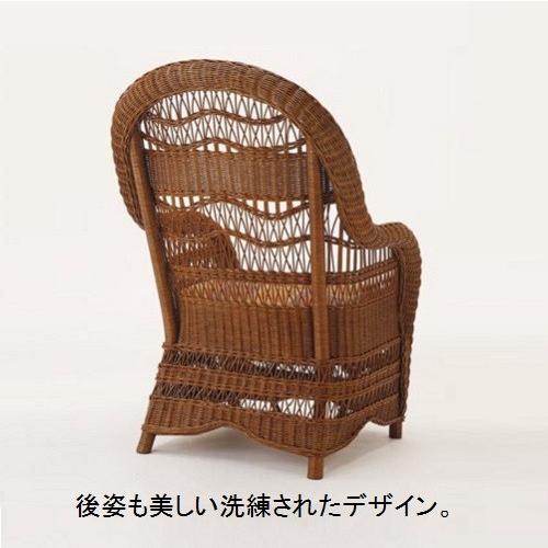 幅69×奥行68×高さ101cm (座面高41cm) 一人掛けアームチェア 今枝商店　籐 ラタン家具 チェア リビングソファ アームチェア 単品 Y707 Y-707_1