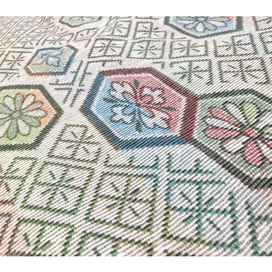 ハイライン ビニールカーペット 防水 6帖 264×352cm 亀甲柄 日本製 撥