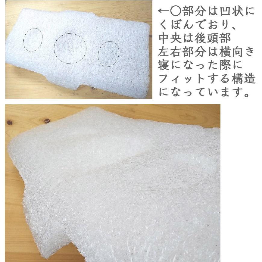 フレッシュエアー まくら 樹脂ファイバー 丸ごと洗える カバー脱着式