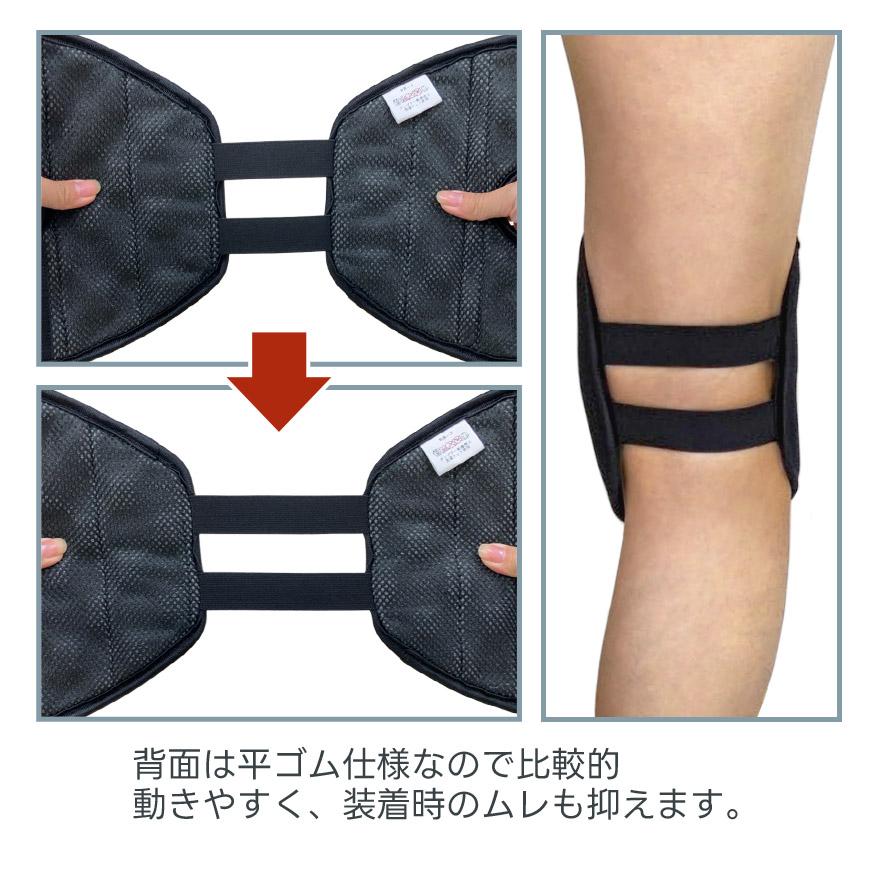 数量限定 膝サポーター 2枚セット カーボン入り 保温 フリーサイズ