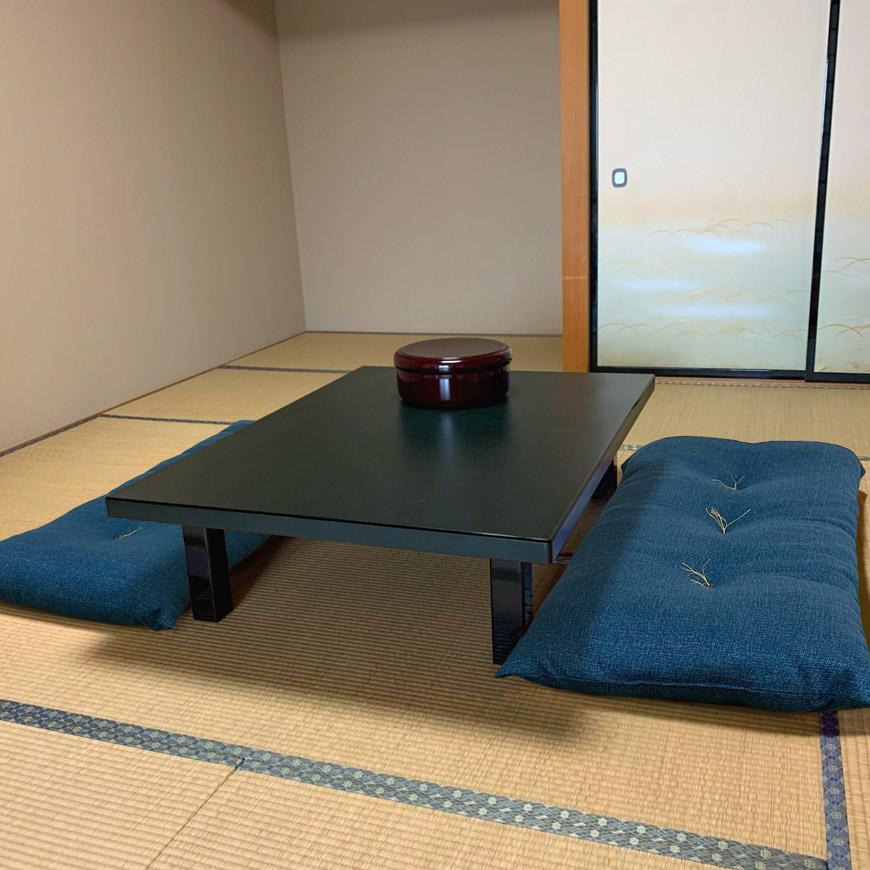 在庫限り 長座布団 和かすり 発送当日わた入れ加工 約45×100×12cm 日本