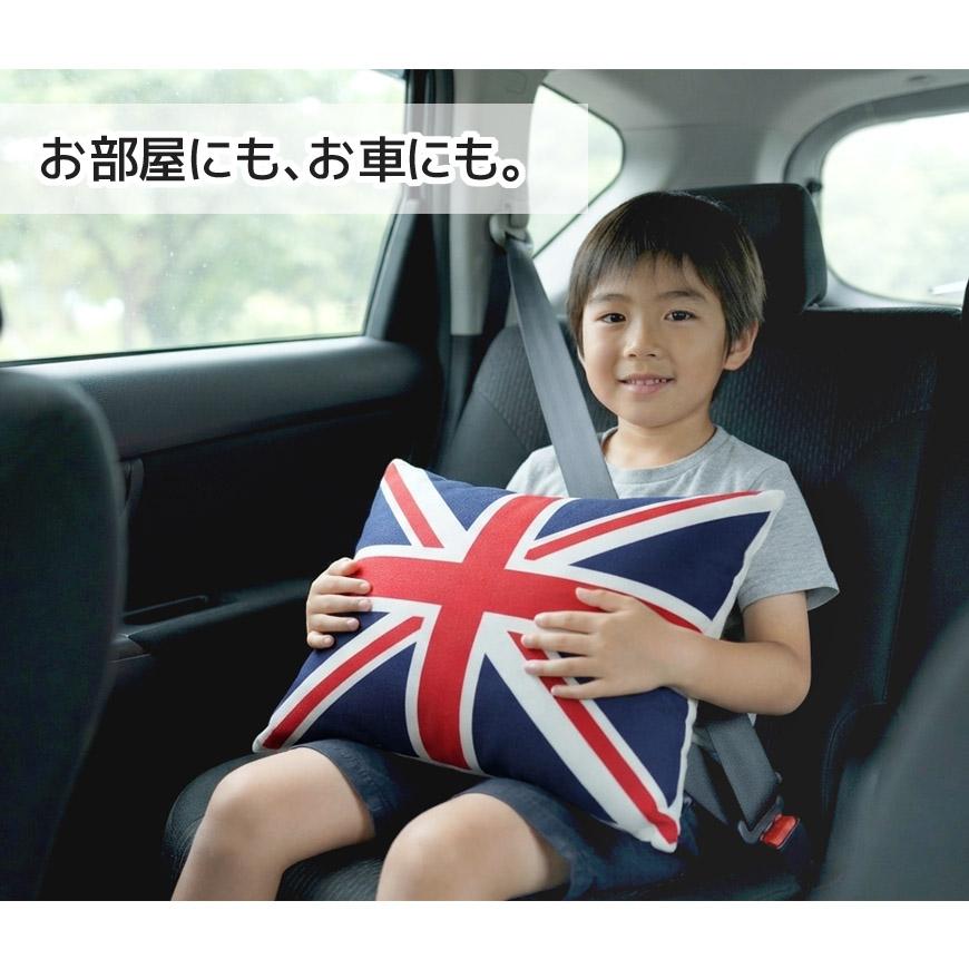 背当クッション 国旗 発送日当日わた入れ 枕 ピロー 背もたれ イギリス