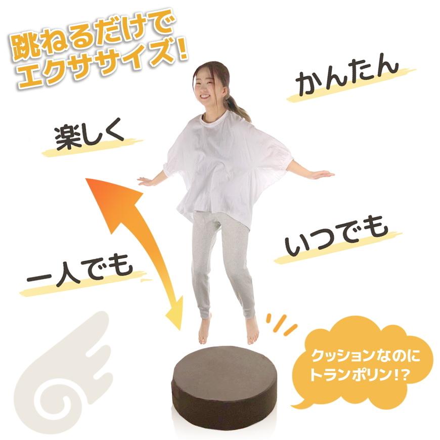 天使のトランポリン 天使のトランポリン クッション 日本製 カバー脱着式 洗える