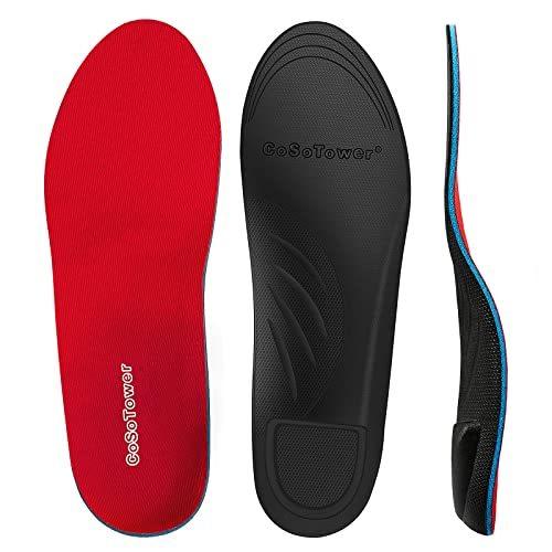 CoSoTower High Arch Support Shoe Insoles Orthotic Inserts Plantar Fasciitis