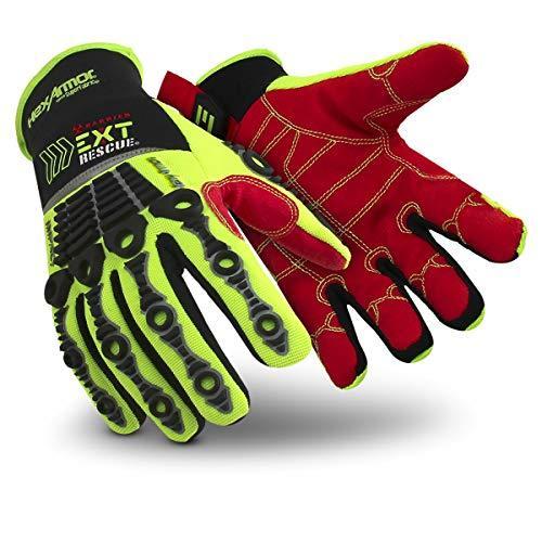 【レビューを書けば送料当店負担】 HexArmor EXT Rescue 4014 Waterproof Extrication Gloves with Impact Protecti 手袋
