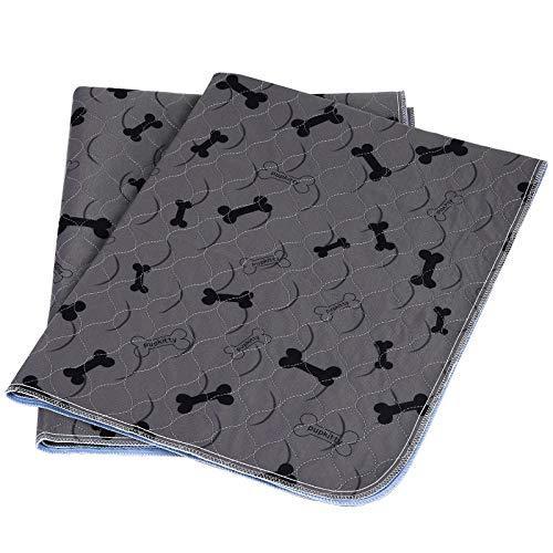 Washable Dog Pee Pads +Free Grooming Gloves,Non Slip Dog Mats with Great Ur 敷きパッド