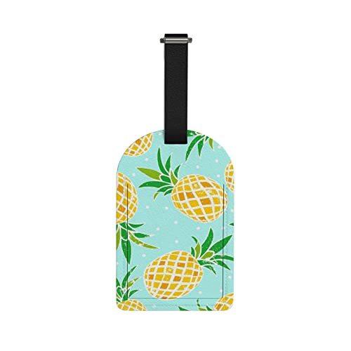 豪奢な Identifier ID Name Pineapple Gold Bright Tags Luggage XOLLAR Labels Sui for ランドセルカバー