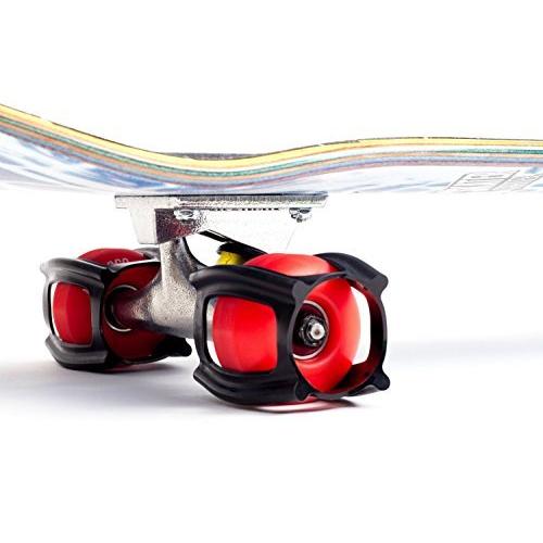 正規品を安く購入 SkaterTrainer 2.0あなたの完璧なスポーツとキック??フリップのためのゴム製スケートボードアクセサリー - ブラック