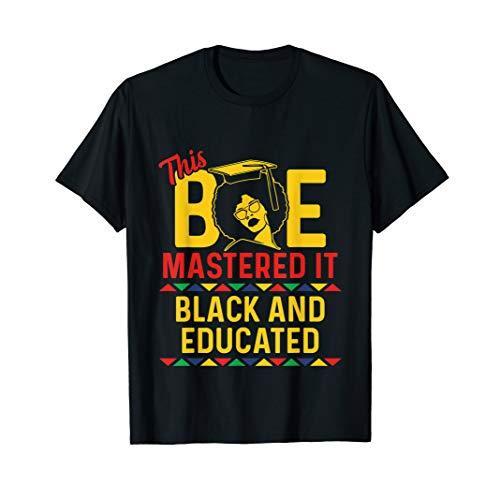 Black Queen Graduate Bae Masters Graduation T-Shirt