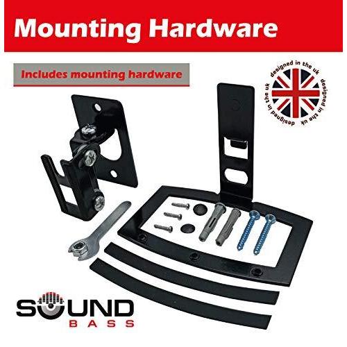 Soundtouch 10ウォールマウントキット Bose Sound Touch 10用 ブラック 取り付け用アクセサリー付き 英国でSoundBa