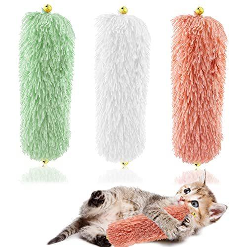 iZiv 3 Pack Catnip Toys for Cats,Cat Kicker Toys,Interactive Cat Toy,Kitten