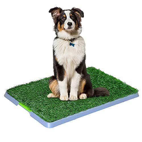 Pet Potty Dog Grass Pee Potty Pad，Artificial Grass Indoor Dog Potty，Potty T