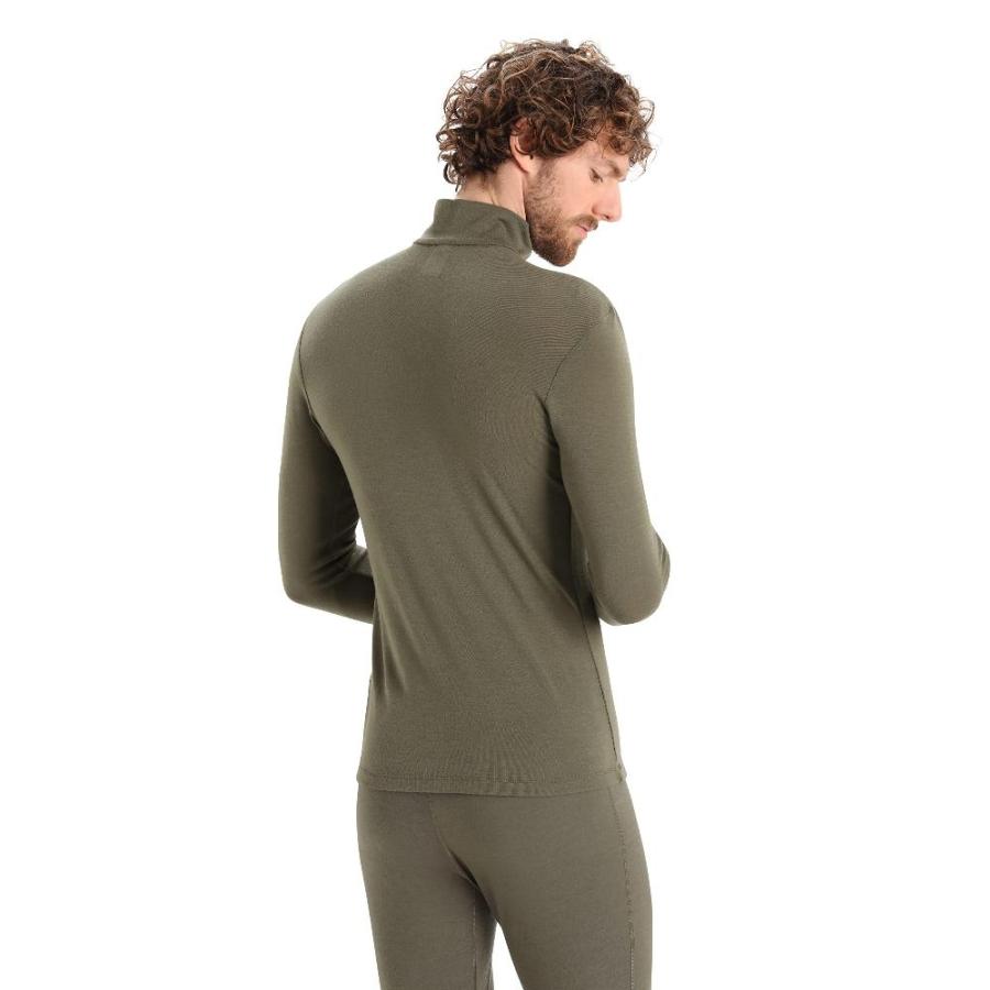 Icebreaker　Merino　Wool　175　Long　Pullover　Zip　Half　for　Men,　Everyday　Sleeve