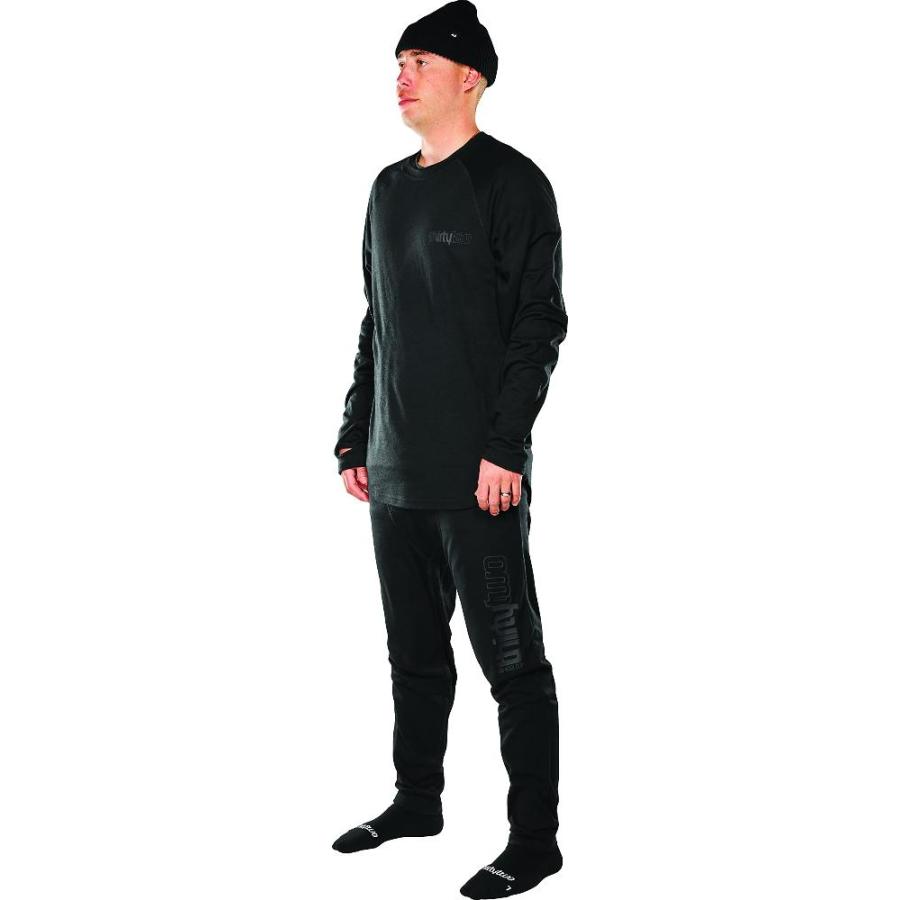 thirtytwo　Mens　Ridelite　Merino　Shirt　Long　Large　Sleeve　Baselayer　Black