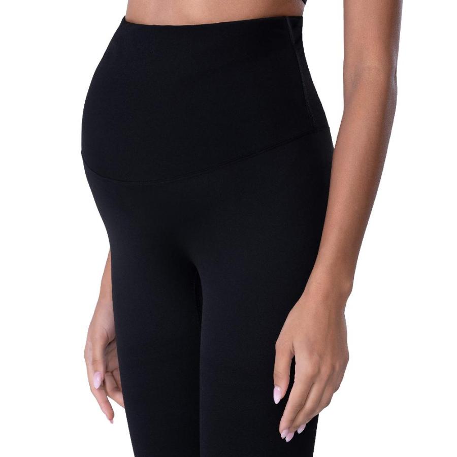 POSHDIVAH 2Pcs Womens Maternity Leggings Over The Belly Pregnancy Yoga