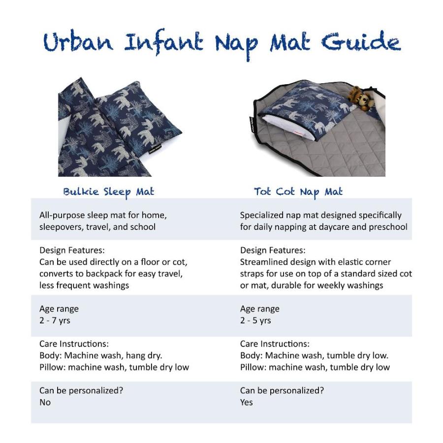 通販の公式 Urban Infant Bulkie Kids Super Sleepover Nap Mat - Home Hangout - Toddler P