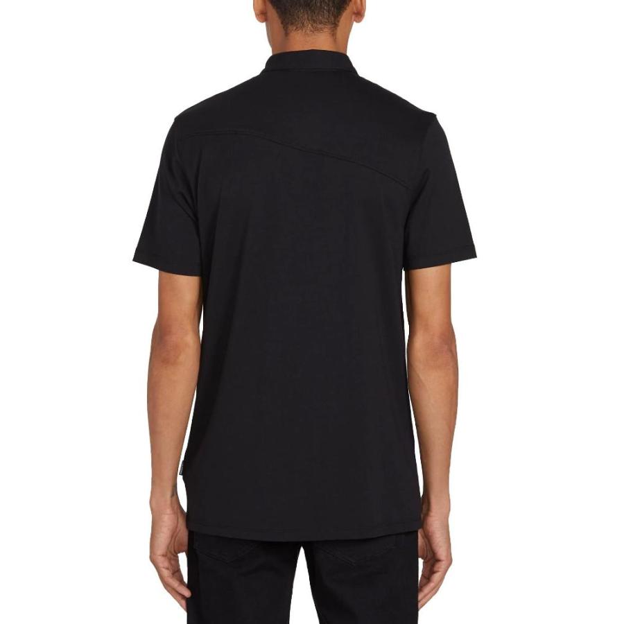 Volcom　Mens　Onslot　Short　Sleeve　Shirt　Black　Polo