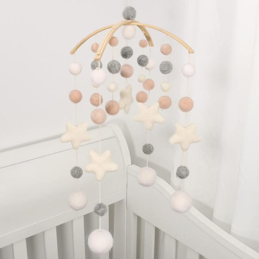 Mobile for Crib - Crib Mobile for Girls, Boys - Mobile for 【正規品】 Bassinet, P