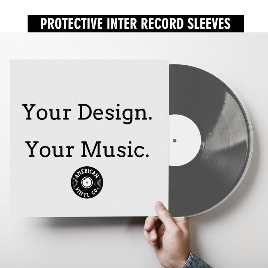 ビニールインナースリーブ - 50LPビニールレコードスリーブ 究極の保護と保存 静電気防止特性とラウンドボトムデザイン ビニールレコード 【YAMAHA】