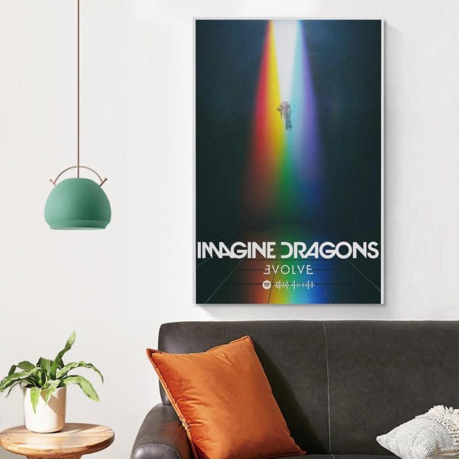 ブティック割引 Imagine Dragons -32 Canvas Poster Bedroom Decoration Landscape Office Valen