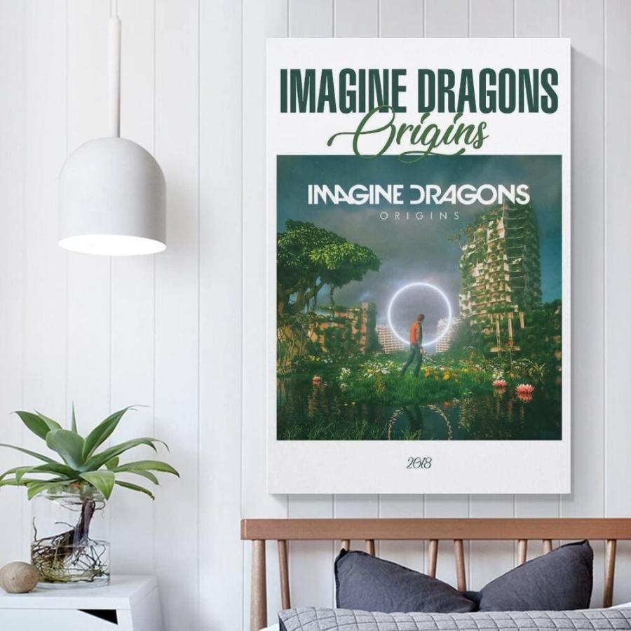 人気メーカー・ブランド Imagine Dragons Poster Origins Poster 012 Canvas Poster Bedroom Decoration