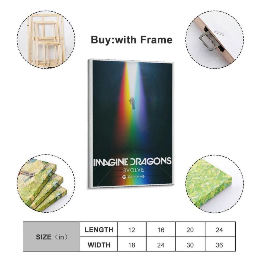 安い売筋品 Imagine Dragons -32 Canvas Poster Bedroom Decoration Landscape Office Valen