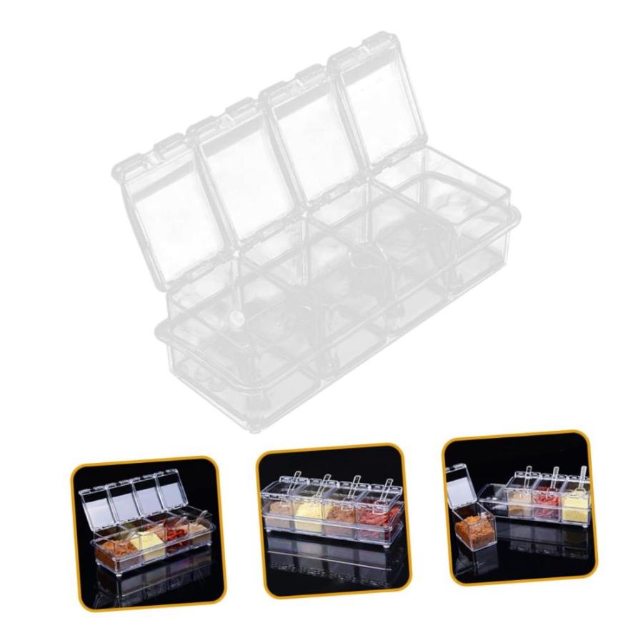 最安値販売中 TIDTALEO seasoning box Kitchen Wall Rack spices rack containers with lids K