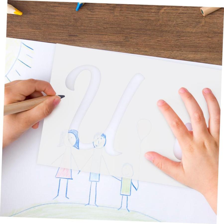 1 Set English Alphabet Template Letter Molds Stencil Letters Numbe 【あかね】
