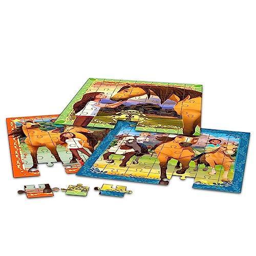 Spirit Horse Jigsaw Puzzle 3 Pack Bundle for Girls - 39 Pc Spirit Riding Fr｜joyfullab｜02