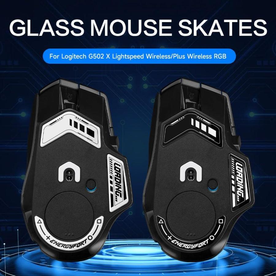 MOSHOU Mouse Feet Skates Compatible with Logitech G502X Plus/Lightspeed Wir｜joyfullab｜02